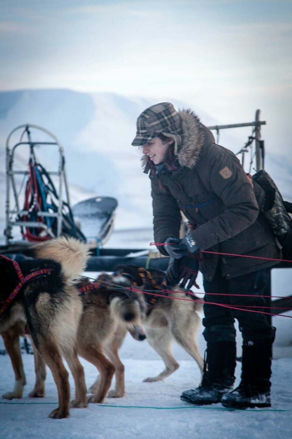 Christine Ireland er en av de andre deltakerne i serien. Stillbilde fra første episode. Foto: @Hello Halo 2016, fotograf Steve Brown Christine Ireland er en av de andre deltakerne i serien. Stillbilde fra første episode. Foto: @Hello Halo 2016, fotograf Steve Brown