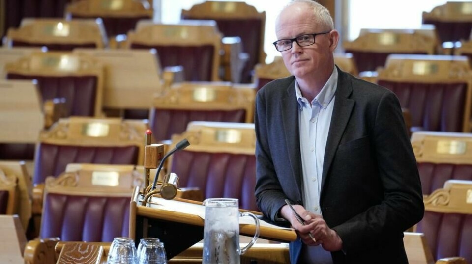 Lars Haltbrekken (SV) vil øke støtten til klimaforskningsprogrammet Coat når SV skal forhandle neste års statsbudsjett med regjeringen. Foto: Ole Berg-Rusten / NTB