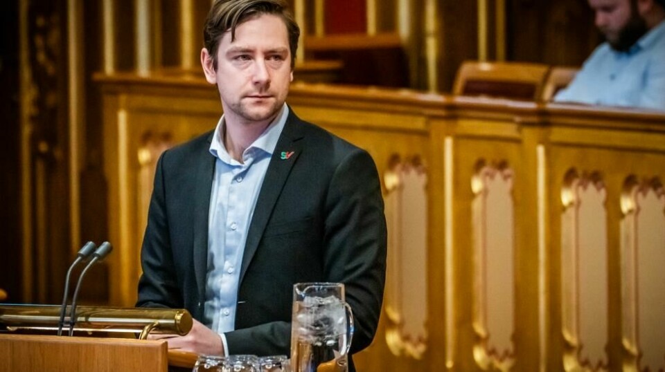 SVs Andreas Sjalg Unneland vil gjøre det straffbart å dele overgrepsbilder av dyr. Foto: Ole Berg-Rusten / NTB