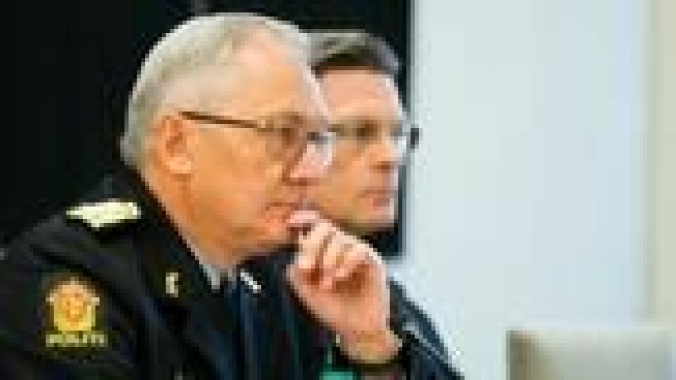 Politidirektør Odd Reidar Humlegård under åpen høring i Stortingets kontroll-og konstitusjonskomite i riksrevisjonens undersøkelse av oppfølging av objektsikring. Politidirektør Odd Reidar Humlegård under åpen høring i Stortingets kontroll-og konstitusjonskomite i riksrevisjonens undersøkelse av oppfølging av objektsikring. Foto: Berit Roald / NTB scanpix