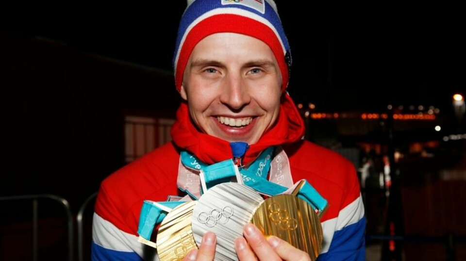 Mot alle odds tok Simen Hegstad Krüger tre medaljer under OL i Pyeongchang i februar.
