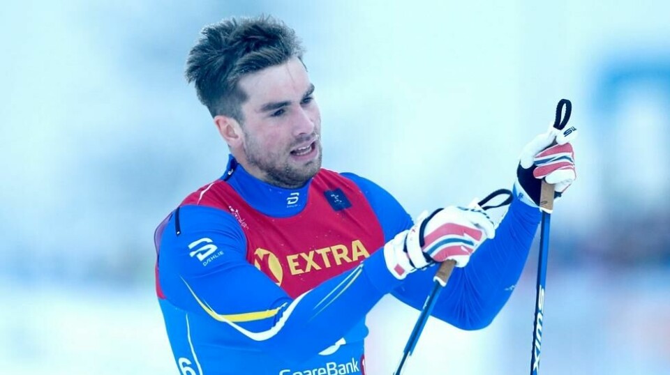 Tomas Northug tok NM-sølv. Foto: Terje Pedersen / NTB
