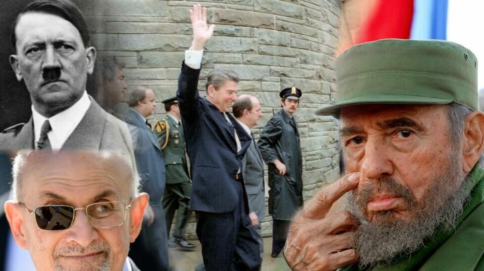 Både Adolf Hitler, Salman Rushdie, Ronald Reagan og Fidel Castro overlevde dramatiske attentatforsøk.