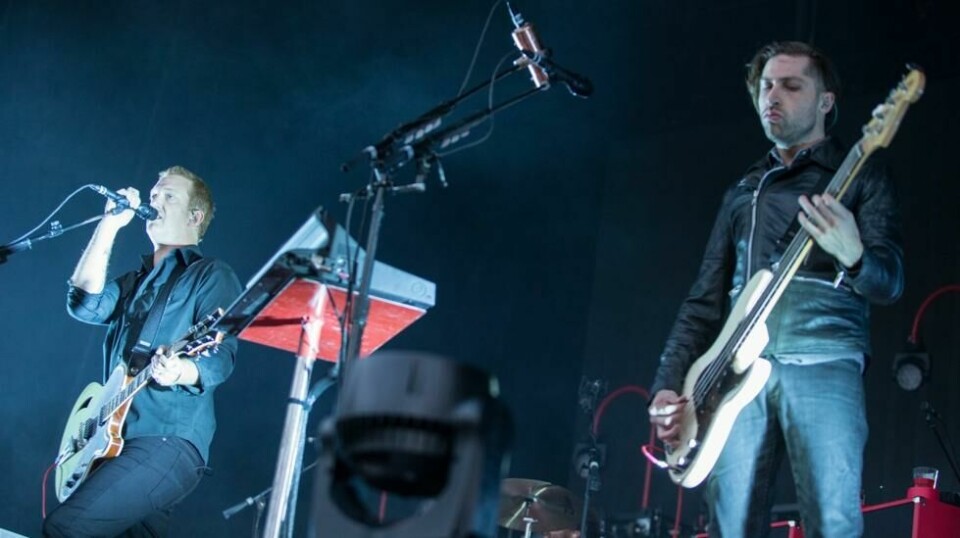 Queens of the Stone Age da de spilte på Øya i 2014. Foto: Audun Braastad / NTB
