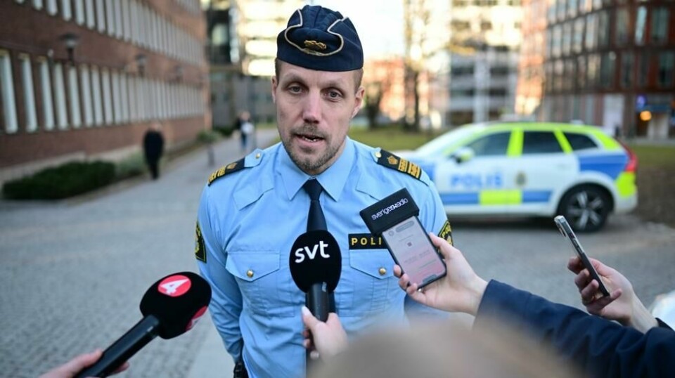 Svensk politi har gjort et stort våpenfunn som knyttes til kriminelle gjenger, opplyser Christian Nylén ved politiet i Göteborg. Arkivfoto: Björn Larsson Rosvall / TT / NTB