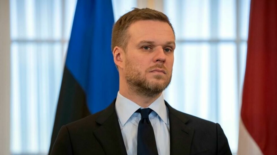 Litauens utenriksminister Gabrielius Landsbergis.