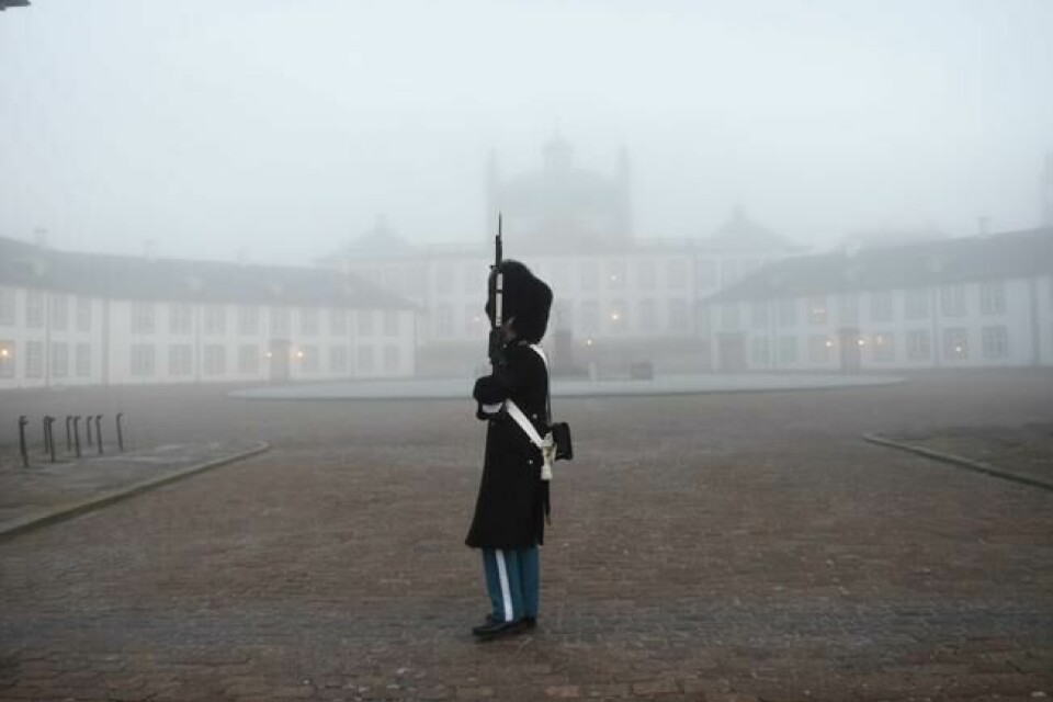 Fredensborg Slot i Nordsjælland, onsdag den 14. februar 2018, dagen etter prins Henriks død. Foto: Liselotte Sabroe / Ritzau Scanpix / NTB scanpix Fredensborg Slot i Nordsjælland, onsdag den 14. februar 2018, dagen etter prins Henriks død. Foto: Liselotte Sabroe / Ritzau Scanpix / NTB scanpix