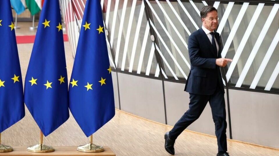 Mark Rutte er statsminister i Nederland og er favoritt til å ta over som generalsekretær i Nato etter Jens Stoltenberg. Foto: Omar Havana / AP / NTB