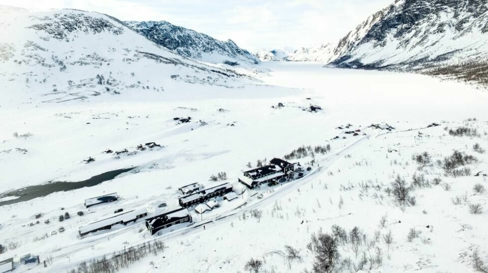 Vakre omgivelser rundt Gjendesheim.