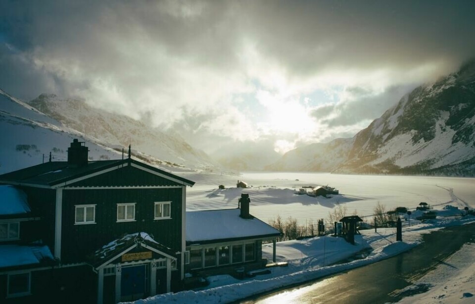 Gjendesheim i Jotunheimen åpner til vinterferien. Gjendesheim i Jotunheimen åpner til vinterferien. Foto: Marius Dalseg