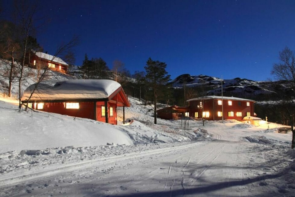 Olalia har kafé i tillegg til selvbetjent overnatting. Olalia har kafé i tillegg til selvbetjent overnatting. Foto: Lars Kristian Gjerde