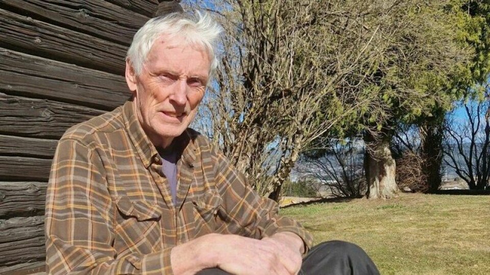 Frank Borgen eier jordet der det største langhuset i Nord-Europa fra år 200 ble funnet. – Man blir ydmyk når man tenker på tidsspennet det dreier seg om, sier Borgen.