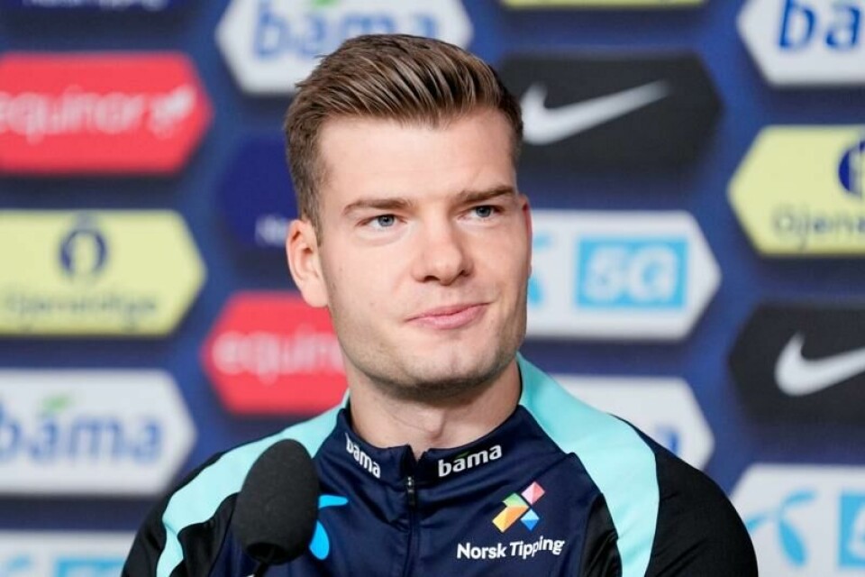 Aleksander Sørloth ble matchvinner for Atlético Madrid søndag.