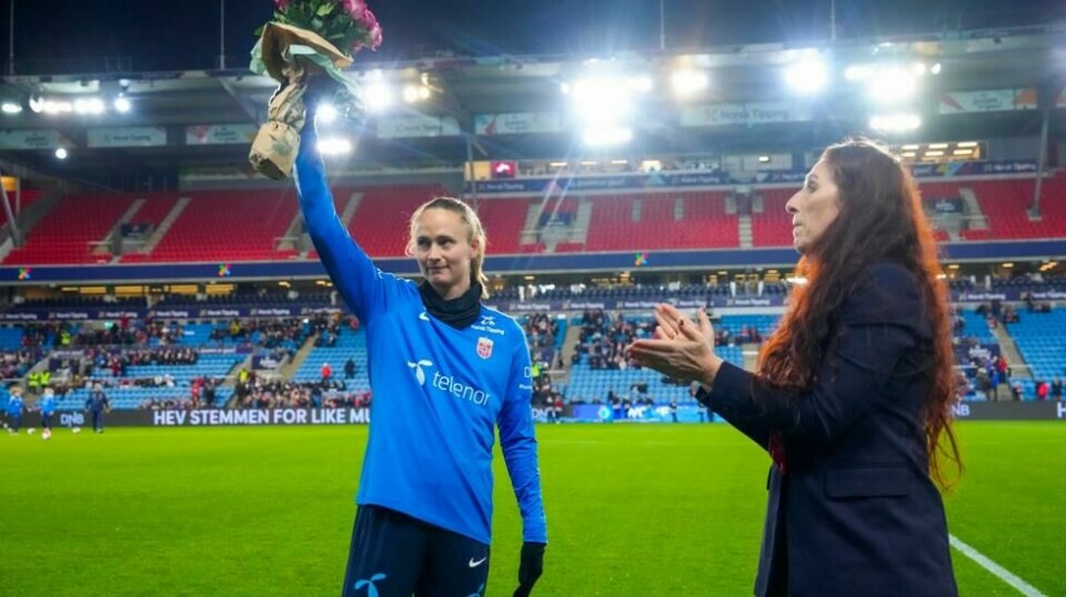 Caroline Graham Hansen ble nummer to i Gullballen-kåringen. Foto: Cornelius Poppe / NTB