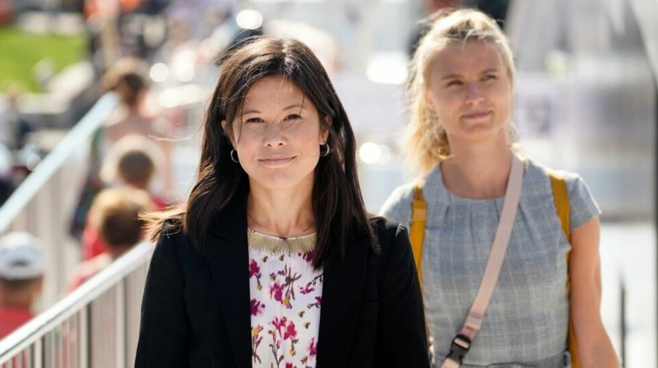 Lan Marie Berg mener formuesskatten bør beholdes Foto: Ole Berg-Rusten / NTB