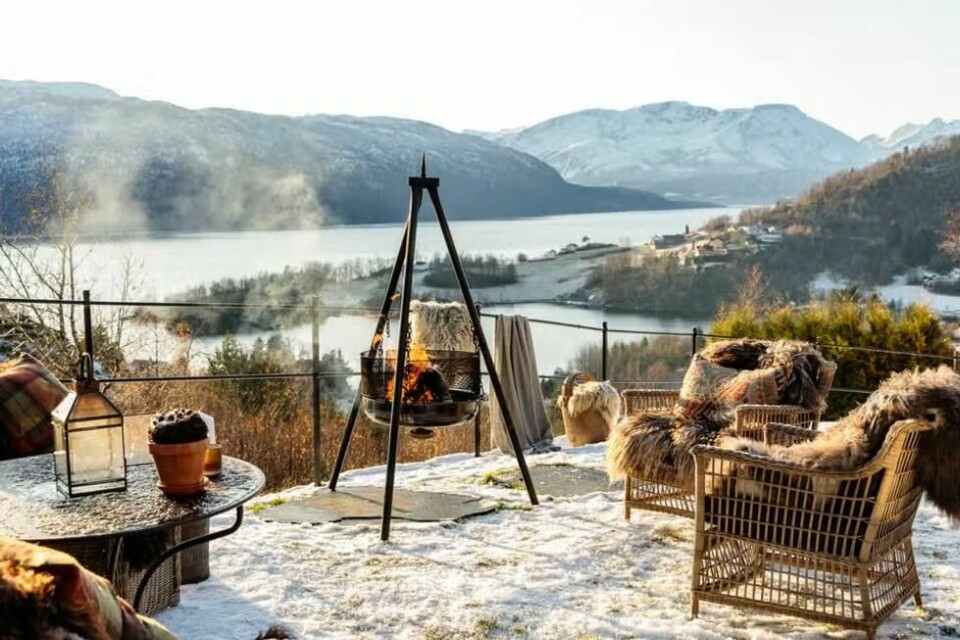 Storfjord Hotel var sentral i en sekvens av suksess-serien Succsession. Storfjord Hotel var sentral i en sekvens av suksess-serien Succsession. Foto: 62ºNORD