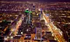 Oversiktsbilde av Riyadh by tatt fra Mamlaka-tårnet, en 99 etasjes skyskraper. Scanpix/AP.