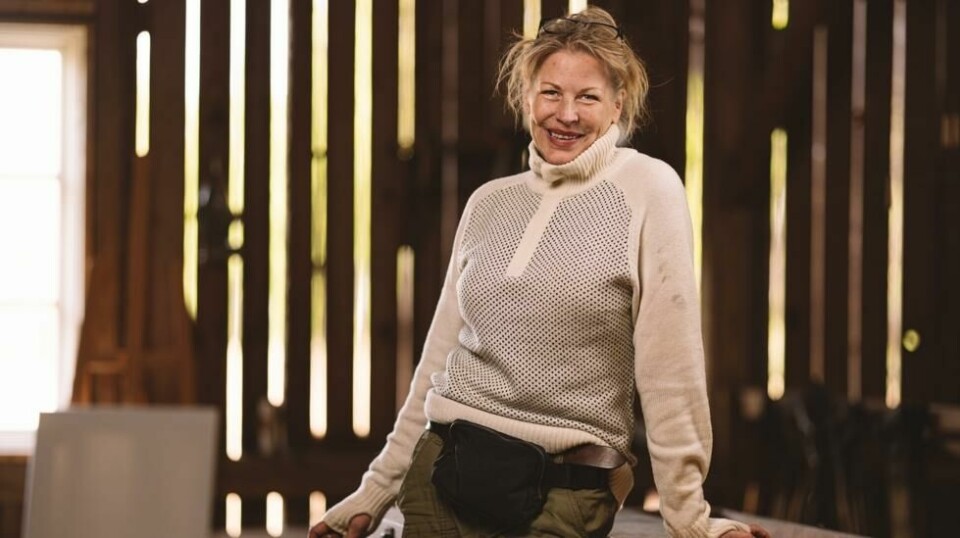 Anne-Kat. Hærlands trakk seg fra «Farmen kjendis».