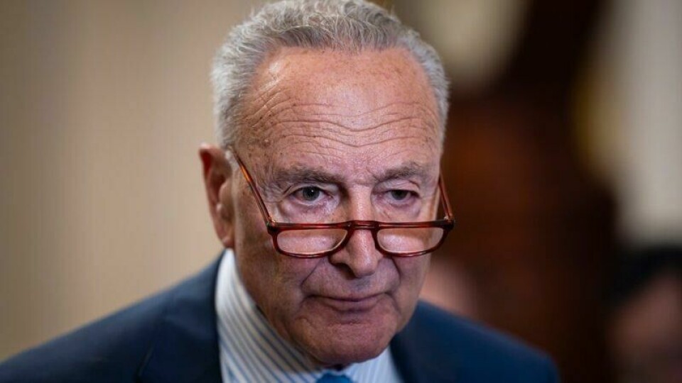 Demokratenes mindretallsleder i Senatet, Chuck Schumer.