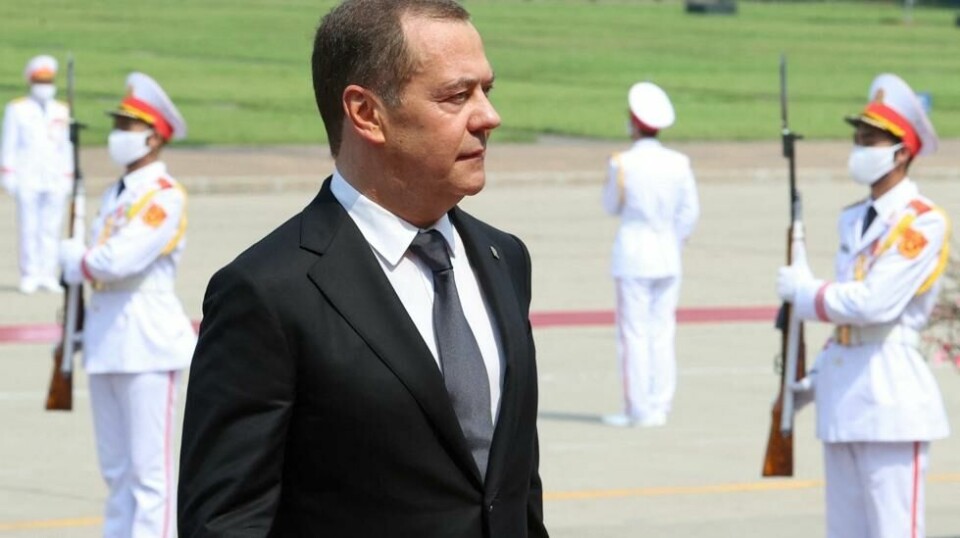 Nestleder i Russlands sikkerhetsråd, Dimitrij Medvedev, er denne uken på besøk i Vietnam.