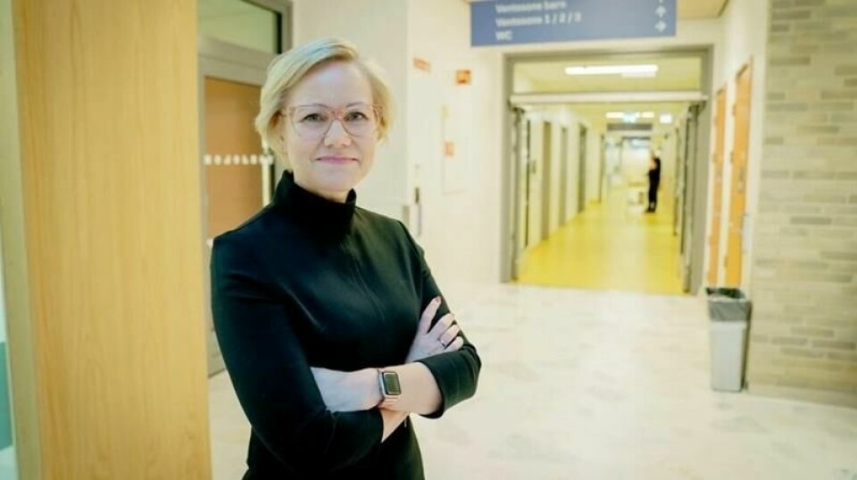 «Hjemmesider i regi av regionale enheter, rehabiliteringstelefon og helsenorge.no – som Ingvild Kjerkol (bildet) peker på – er ikke nok. Det som finnes i dag, er dessverre ikke særlig brukervennlig. Det at hun i tillegg peker på kommunenes ansvar, gjør det ikke bedre», skrev Gerty Lund, forbundsleder i Norsk Fysioterapeutforbund. «Hjemmesider i regi av regionale enheter, rehabiliteringstelefon og helsenorge.no – som Ingvild Kjerkol (bildet) peker på – er ikke nok. Det som finnes i dag, er dessverre ikke særlig brukervennlig. Det at hun i tillegg peker på kommunenes ansvar, gjør det ikke bedre», skrev Gerty Lund, forbundsleder i Norsk Fysioterapeutforbund. Foto: Stian Lysberg Solum / NTB