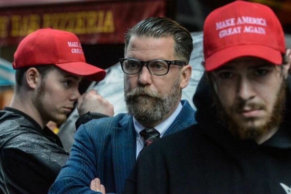 Gavin McInnes er fjernet fra alle sine sosiale plattformer i forbindelse med ekstreme ytringer. Tidligere var han leder for den høyreekstreme gruppa Proud Boys. Gavin McInnes er fjernet fra alle sine sosiale plattformer i forbindelse med ekstreme ytringer. Tidligere var han leder for den høyreekstreme gruppa Proud Boys. Foto: Stephanie Keith / AFP