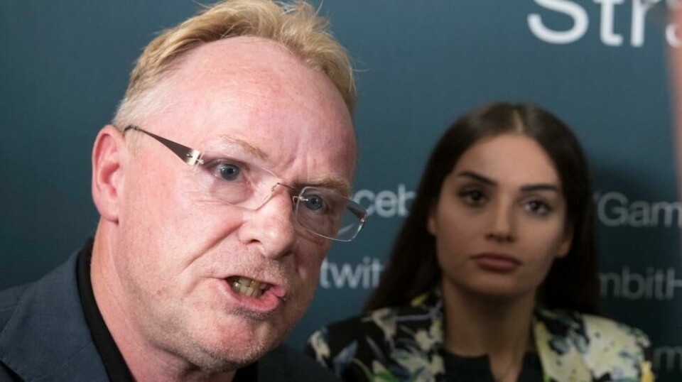 Per Sandberg og Bahareh Letnes.