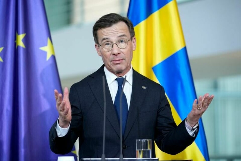 Sveriges statsminister Ulf Kristersson vil styrke ordensvaktenes tilstedeværelse i Stockholm.