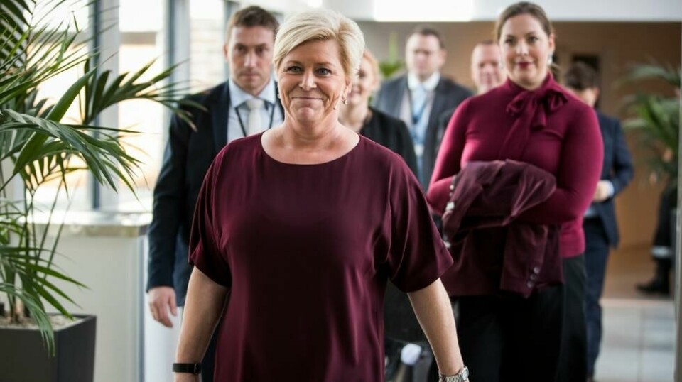 Finansminister Siv Jensen høstet både ros og kritikk etter hun la fram budsjettet torsdag.