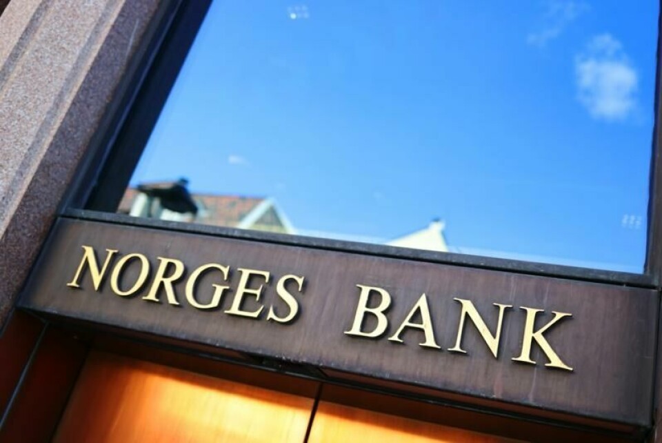 Norges Bank planlegger å selge 250 millioner kroner daglig i januar.