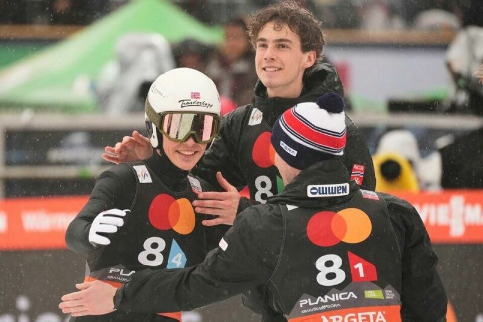 Isak Andreas Langmo, Sindre Ulven Jørgensen, Sølve Jokerud Strand og Fredrik Villumstad (ikke avbildet) har fått verdifull erfaring i Planica.