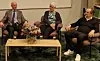 Arne Eilertsen, Heidi Uldal og Gard Eidsvold fortalte fangehistorier på seminar 9. april. Foto: Nina Kristiansen