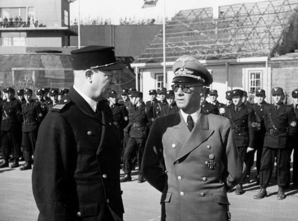 Reichskommisar Josef Terboven sammen med Vidkun Quisling i 1941. Reichskommisar Josef Terboven sammen med Vidkun Quisling i 1941. Foto: Scanpix / NTB scanpix