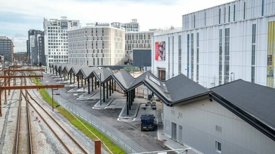 Københavns nye fjernbussterminal under Dybbølsbro åpner 6. juni.