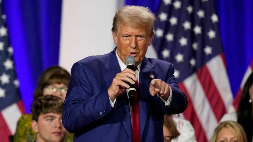 Donald Trump har brukt Abba-låter på valgmøter, noe den svenske gruppa sterkt misliker og krever en slutt på. Foto: AP / NTB