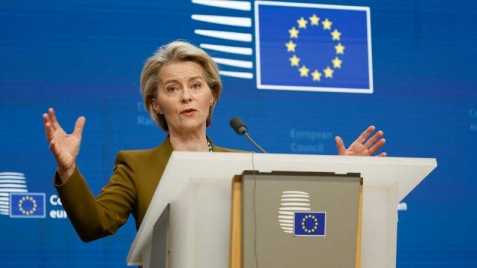 EU-kommisjonens president Ursula von der Leyen. Arkivfoto: Geert Vanden Wijngaert / AP / NTB