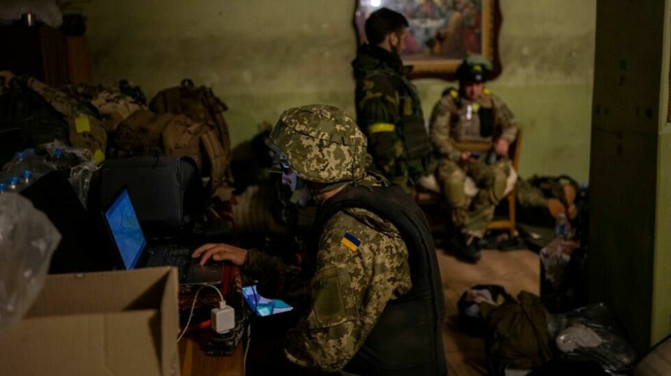 Ukrainske soldater i Kharkiv. FOTO:AP/NTB
