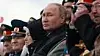 Russlands president Vladimir Putin under feiringen av seiersdagen 9. mai. Foto: Sputnik / Reuters