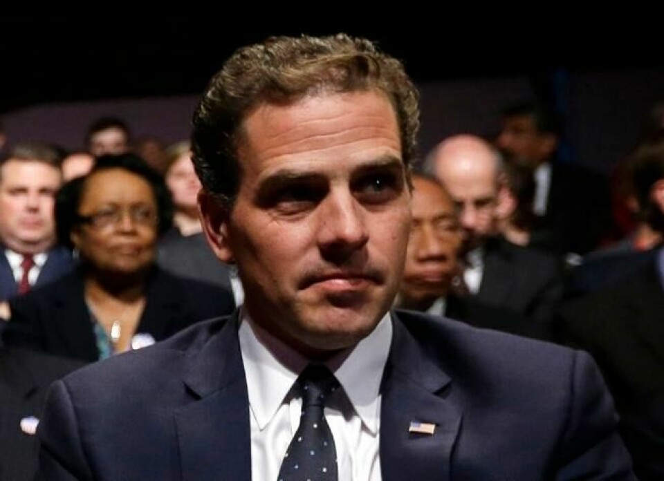 Hunter Biden (49) er en av de sentrale skikkelsene i Ukraina-kontroversen som har utløst riksrettsprosess i USA. Foto: AP / NTB scanpix Hunter Biden (49) er en av de sentrale skikkelsene i Ukraina-kontroversen som har utløst riksrettsprosess i USA. Foto: AP / NTB scanpix Foto: NTB scanpix