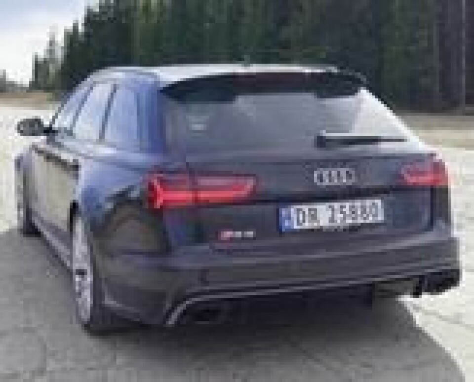 Lyden i RS 6 er akkurat som forventet: HELT VERST! Lyden i RS 6 er akkurat som forventet: HELT VERST!
