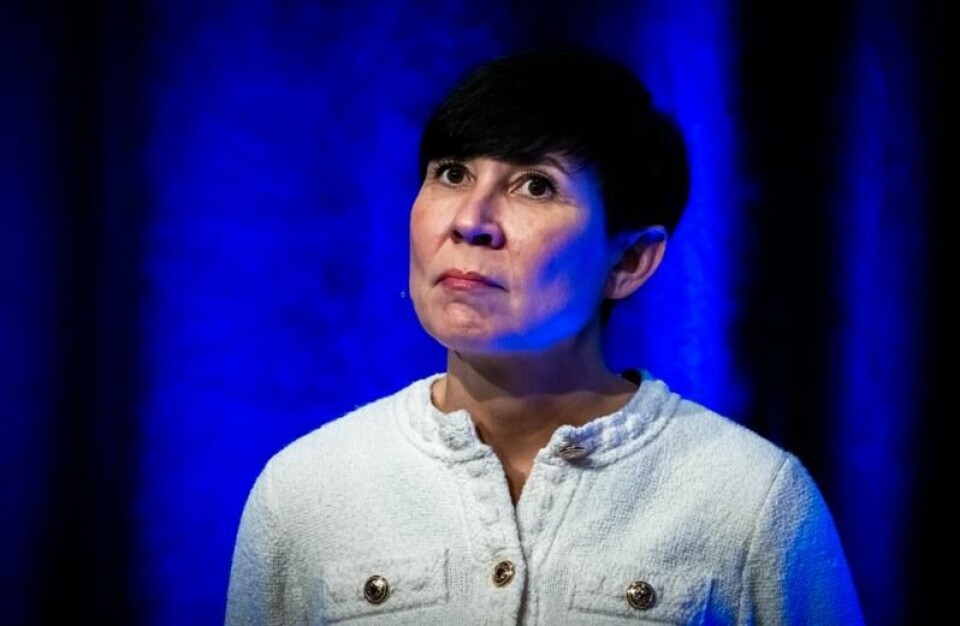 Hendelsene i Østersjøen det siste døgnet er svært alvorlige, understreker leder av Utenriks- og forsvarskomiteen på Stortinget Ine Eriksen Søreide (H). Også Norge kan bli utsatt for lignende sabotasje, sier hun. Hendelsene i Østersjøen det siste døgnet er svært alvorlige, understreker leder av Utenriks- og forsvarskomiteen på Stortinget Ine Eriksen Søreide (H). Også Norge kan bli utsatt for lignende sabotasje, sier hun. Foto: Ole Berg-Rusten / NTB