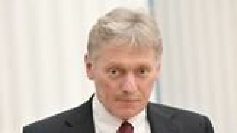 Kremls talsperson, Dmitrij Peskov. Kremls talsperson, Dmitrij Peskov. Foto: Sputnik/Sergey Guneev/Kremlin via REUTERS