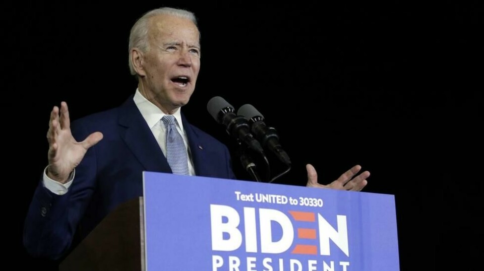 Flere nye meningsmålinger har Joe Biden som vinner av høstens amerikanske presidentvalg. Foto: AP / NTB scanpix.