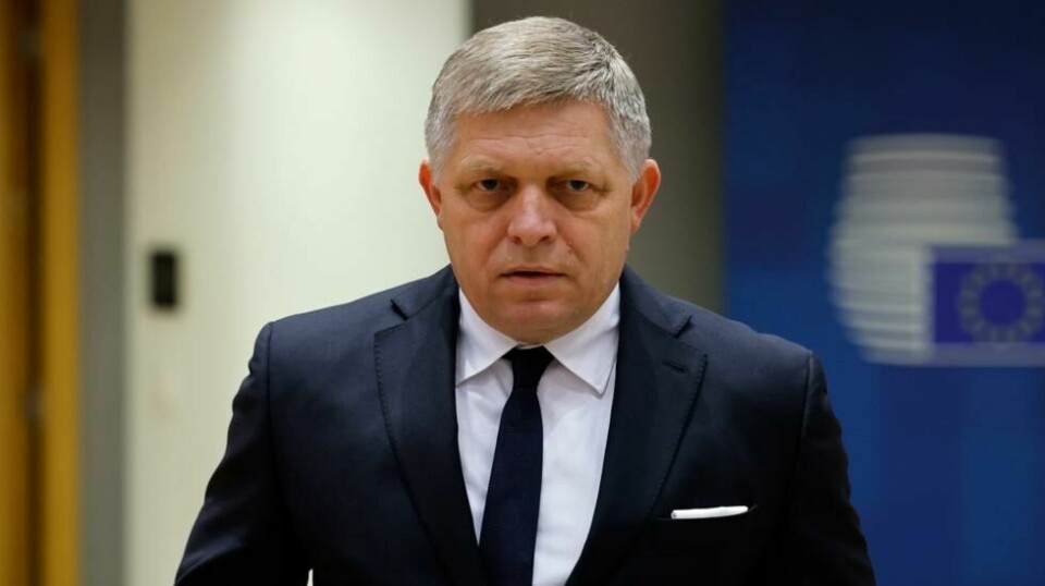 Slovakias statsminister Robert Fico sier kampen mot ulovlig innvandring til EU er en prioritet. Arkivfoto: Geert Vanden Wijngaert / AP / NTB