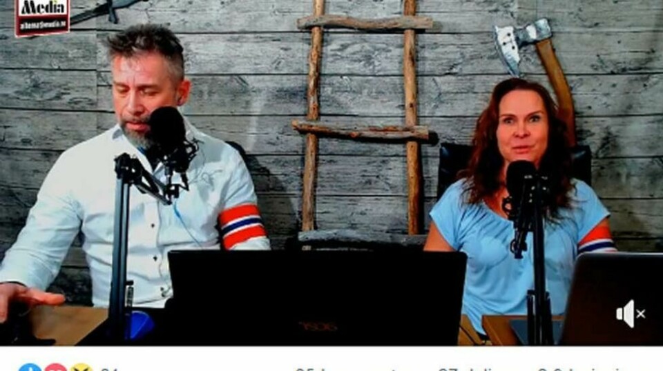 Sammen med Ronny Rønning driver nazi-tilknyttede Anneli Virtanen kanalen «Alternativ Media» i Trondheim.