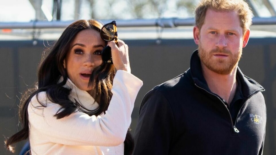 Prins Harry og hertuginne Meghan Markle avbildet på et arrangement i 2022. Illustrasjonsfoto.