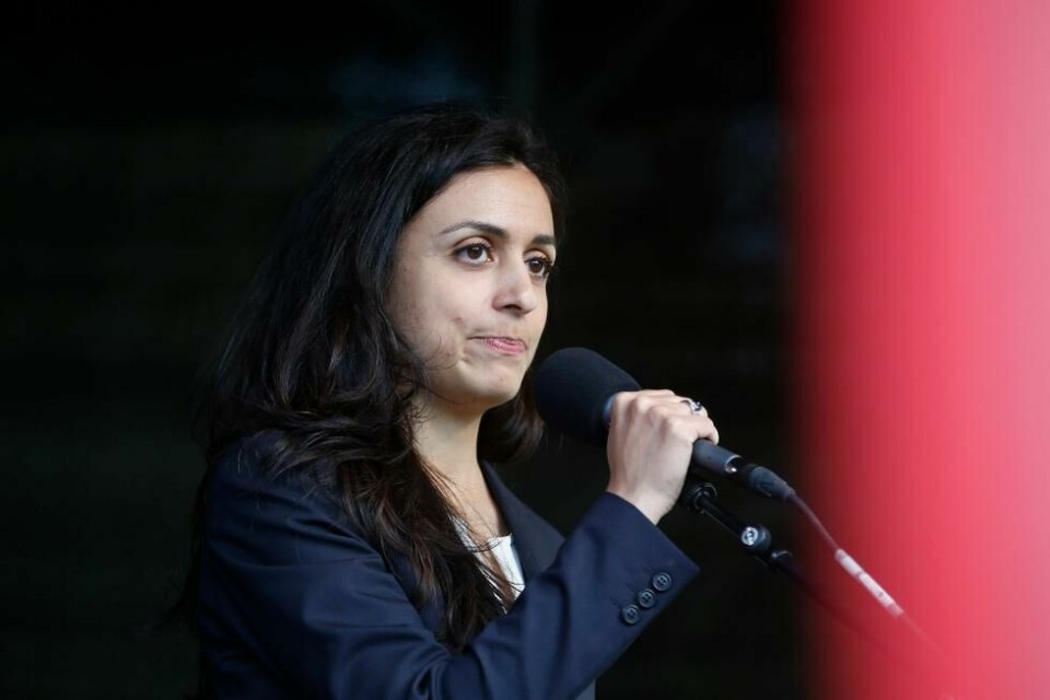 Hadia Tajik (Ap) sier nei til AUF sitt skattekrav om økt eiendomsskatt. Hadia Tajik (Ap) sier nei til AUF sitt skattekrav om økt eiendomsskatt. Foto: Terje Pedersen / NTB scanpix