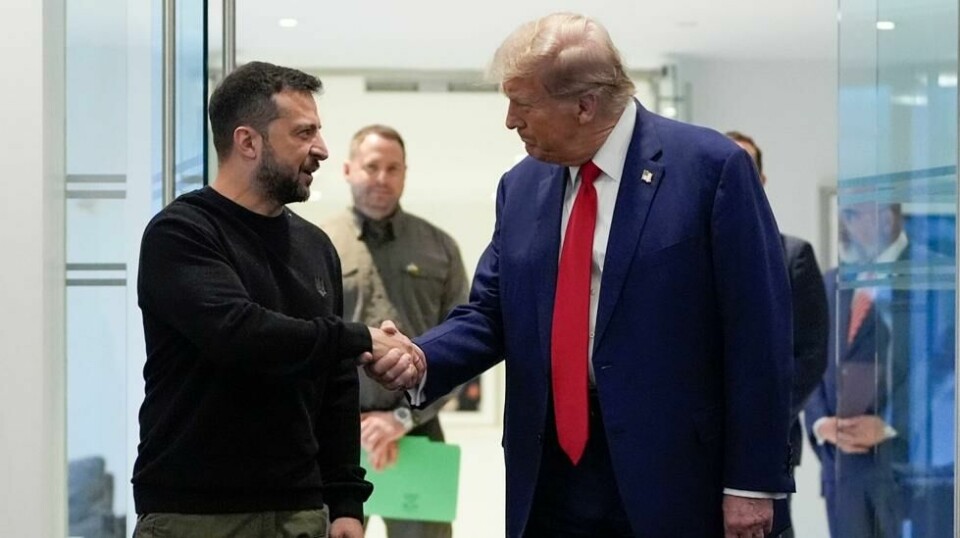 Ukrainas president Volodymyr Zelenskyj, her på besøk i USA i september, gratulerte onsdag Donald Trump med seieren i USAs presidentvalg. «En imponerende seier», skrev den ukrainske presidenten på X.