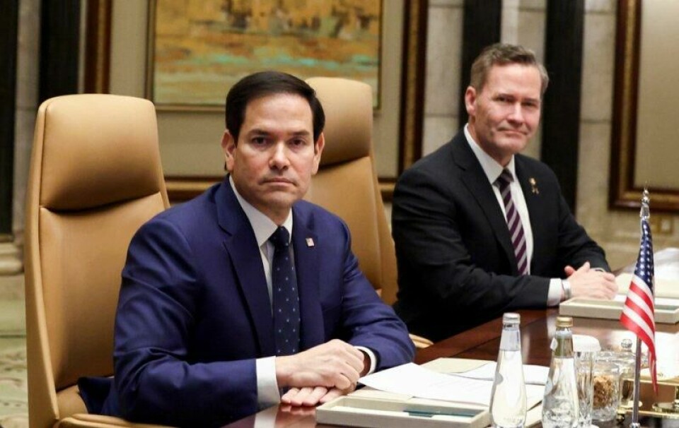 USAs utenriksminister Marco Rubio møtte tirsdag Russlands utenriksminister Sergej Lavrov for å diskutere krigen i Ukraina.