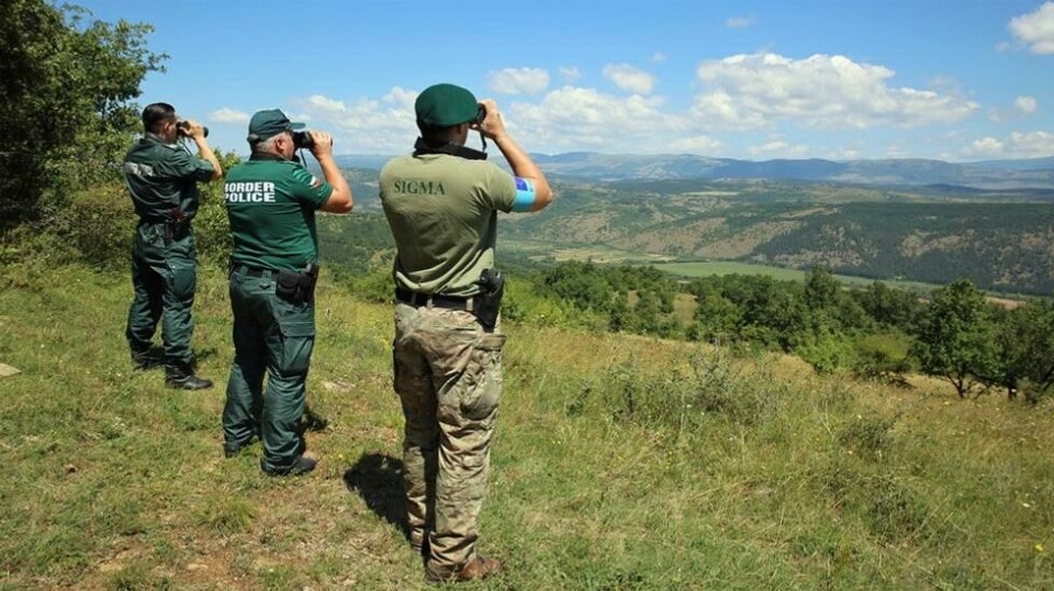 GRENSEVAKTER: EUs grensevaktorganisasjon Frontex, der Norge deltar, kan få mer å speide etter på landgrensa mot Tyrkia.